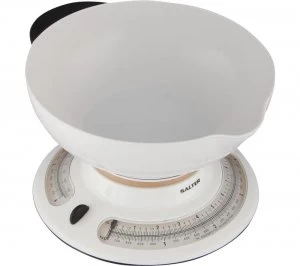 SALTER 800 WHBKDR Kitchen Scales - White