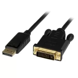 Startech.com (6 Feet) Displayport To Dvi Active Adapter Converter Cable Dp To Dvi 1920x1200 (black)