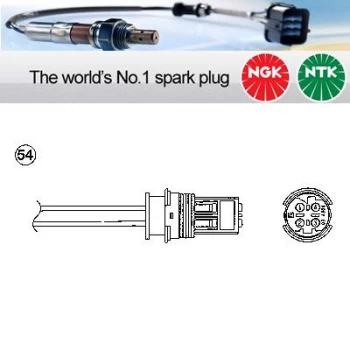 1x NGK NTK Oxygen O2 Lambda Sensor OZA600-BM5 OZA600BM5 (1846)