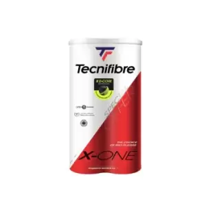 Tecnifibre X-One Tennis Balls - Tube of 4