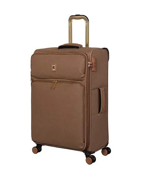 IT Luggage Enduring Tan Medium Suitcase