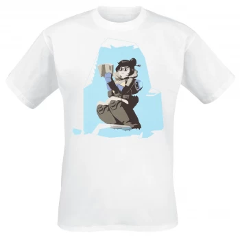 Overwatch - Mei Mens Large T-Shirt - White