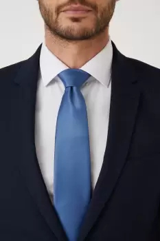Mens Regular Air Force Blue Twill Tie