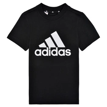 adidas B BL T boys's Childrens T shirt in Black / 4 years,4 / 5 years,13 / 14 years,5 / 6 years,7 / 8 years,9 / 10 years,15 / 16 ans