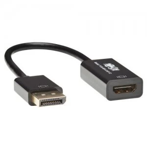 Tripp Lite DisplayPort to HDMI 4K Active Adapter Video Converter DP Ve