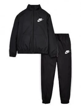 Boys Nike OLDER BOYS NSW WOVEN TRACK SUIT Black Size Xs6 8 Years