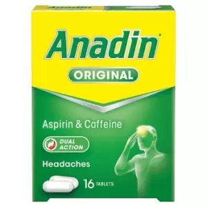 Anadin Original Aspirin 16 pack - wilko