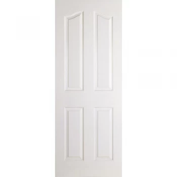 LPD Mayfair 4 Panel White Primed Internal Door - 1981mm x 762mm (78 inch x 30 inch)