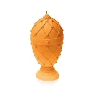 Orange Faberge Egg Large Candle