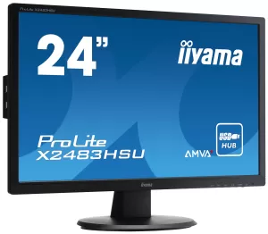 iiyama ProLite 24" X2483HSU Full HD LED Monitor