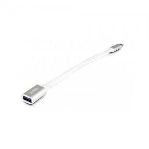 Urban Factory AUU01UF cable interface/gender adapter USB-C USB-A Gray White
