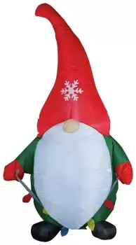 Premier Decorations Christmas Inflatable Gnome Decoration
