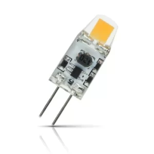 Prolite G4 Capsule LED Light Bulb 1.2W (10W Eqv) Cool White Clear