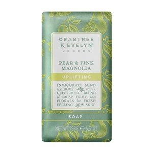 Crabtree & Evelyn Pear and Pink Magnolia Soap 158g