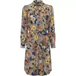 French Connection Blossom Delphine Shirt Dress - Multi