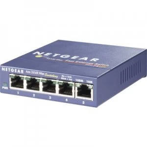 Netgear FS105 Network switch 5 ports 100 Mbps