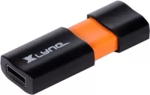 xlyne Wave USB 2.0 8GB USB flash drive USB Type-A Black, Orange