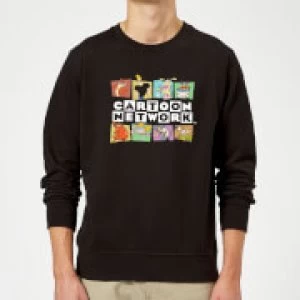 Cartoon Network Logo Characters Sweatshirt - Black - XL