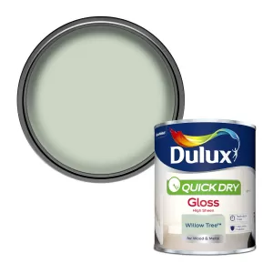 Dulux Quick Dry Willow Tree Gloss High Sheen Paint 750ml
