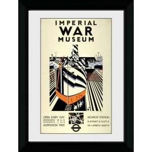 Transport For London Imperial War Museum 50 x 70 Framed Collector Print