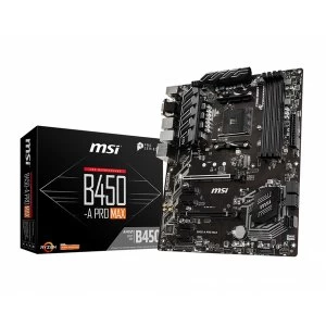 MSI B450A Pro Max AMD Socket AM4 Motherboard