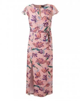 Lovedrobe Floral Print Column Maxi Dress