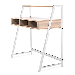Nautilus Designs Workstations - Home Office Model: Bdw/I203/Wh-Ok Wood