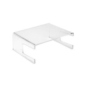 5 Star Office Monitor Stand Acrylic Capacity 21" W300xD230xH120mm Clear