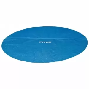 Solar Pool Cover Blue 448cm Polyethylene Intex Blue