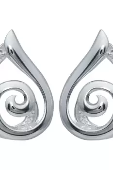 Ladies Unique & Co Sterling Silver Earrings ME-825