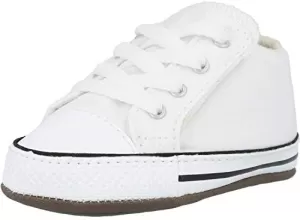 Converse Babies' Chuck Taylor All Star Cribster Soft Trainers - White - UK 4 Baby - White