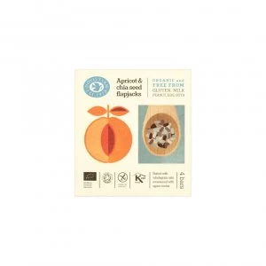 Doves Farm Free From Apricot & Chia Seed Flapjack Multipack (35gx4) x 7