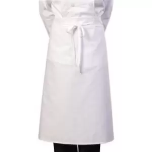BonChef 30" Chef Apron (One Size) (White) - White