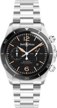 Bell & Ross Watch BR V2-94 Steel Heritage Bracelet