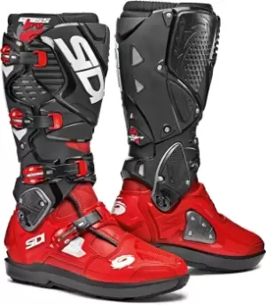 Sidi Crossfire 3 SRS Motocross Boots Black Red