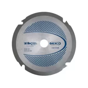160mm X 2mm X 4T Fibre Cement Board PCD Diamond Blade - Mexco