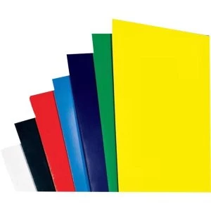 Rexel A4 Gloss Binding Covers Plain 250gsm White - 2 x Pack of 50 Binding Covers