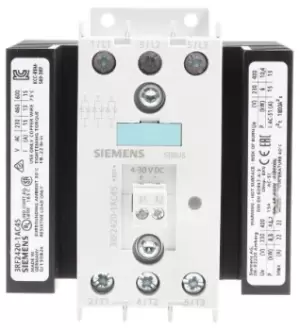Siemens 20 A 3P-NO Solid State Relay, Zero Crossing, DIN Rail, Thyristor, 600 V Maximum Load