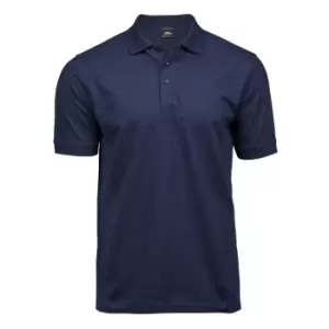 Tee Jays Mens Luxury Stretch Short Sleeve Polo Shirt (S) (Denim)