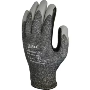 Skytec Cut Resistant Gloves, Nitrile Foam Coated, Black/Grey, Size 9