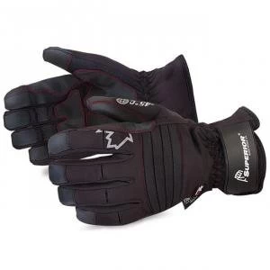 Superior Glove Snowforce Extreme Cold Winter Gloves M Black Ref