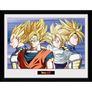 Dragon Ball Z Group Framed Collector Print