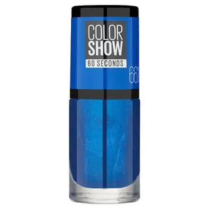 Maybelline Color Show 661 Ocean Blue Nail Polish 7ml Blue