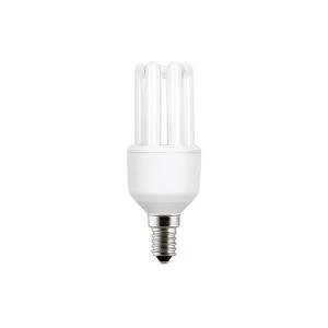 GE Lighting 9W Hex Compact Fluorescent Bulb A Energy Rating 450 Lumens