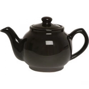 Price & Kensington Teapot 6 Cup Black Gloss