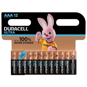 Duracell Ultra Power AAA Batteries - 12 pack