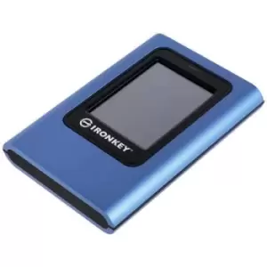 Kingsong IronKey Vault Privacy 80 480 GB 3.5 external hard drive USB-C Blue IKVP80ES/480G
