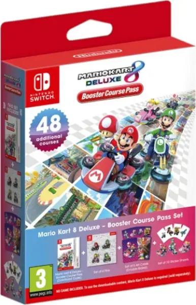Mario Kart 8 Deluxe Booster Course Pass Set Nintendo Switch Game