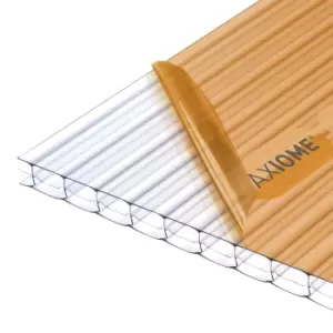 Axiome Clear Polycarbonate Sheet 16mm 1050 x 1000mm - wilko