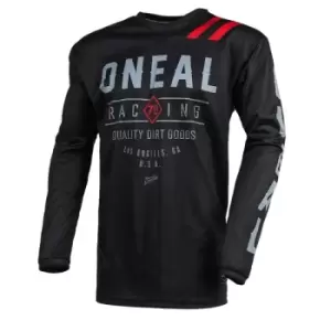 O'Neal Element Dirt Long Sleeve Jersey Black/Grey Large